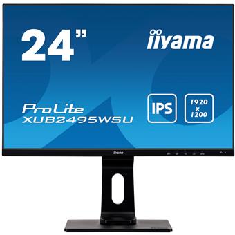 iiyama ProLite/XUB2495WSU-B3/24,1"/IPS/1920x1200/60Hz/5ms/Black/3R