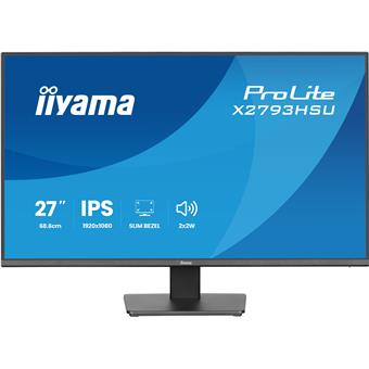 iiyama ProLite/X2793HSU-B1/27"/IPS/FHD/120Hz/1ms/Čierna/3R