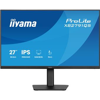 iiyama ProLite/XB2791QS-B1/27"/IPS/QHD/75Hz/1ms/Čierna/3R