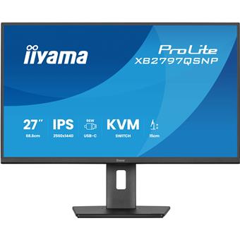 iiyama ProLite/XB2797QSNP-B1/27"/IPS/QHD/75Hz/1ms/Čierna/5R