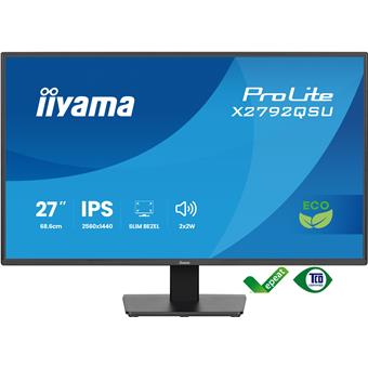 iiyama ProLite/X2792QSU-B1/27"/IPS/QHD/120Hz/3ms/Černá/3R
