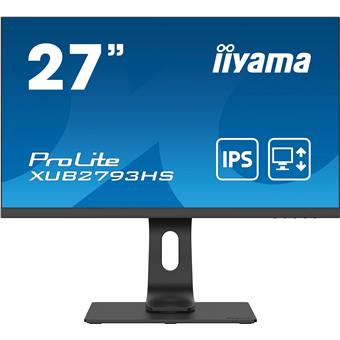 27" iiyama XUB2793HS-B4: IPS, FHD,HDMI,DP,repro