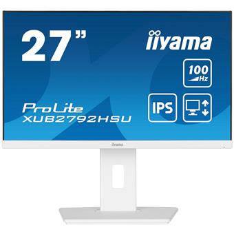 iiyama ProLite/XUB2792HSU-W6/27"/IPS/FHD/100Hz/0,4ms/White/3R