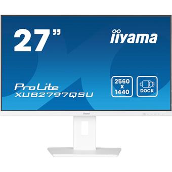iiyama ProLite/XUB2797QSU-W2/27"/IPS/QHD/100Hz/1ms/White/5R