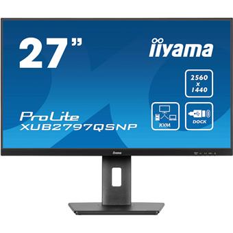 iiyama ProLite/XUB2797QSNP-B1/27"/IPS/QHD/100Hz/1ms/Black/3R