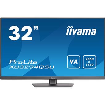 iiyama ProLite/XU3294QSU-B1/31,5"/VA/QHD/75Hz/4ms/Black/3R