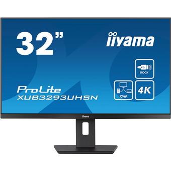 iiyama ProLite/XUB3293UHSN-B5/31,5"/IPS/4K UHD/60Hz/4ms/Black/3R