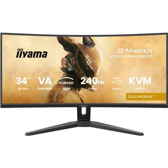 iiyama G-Master/GCB3486WQSCP-B1/34"/VA/wQHD/240Hz/0,4ms/Black/3R
