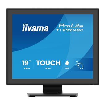 19" iiyama T1932MSC-B2S: SXGA, IPS, IP54