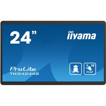 24" iiyama TW2424AS-B1: PCAP, Android 12, FHD