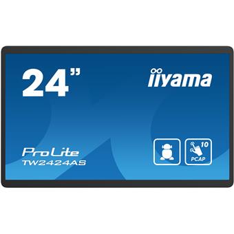 24" iiyama TW2424AS-B1: PCAP, Android 12,FHD