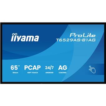 65" iiyama T6529AS-B1AG: IPS, 4K UHD, Android, 24/7