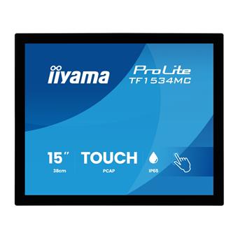15" iiyama TF1534MC-B8X: TN, XGA, 10P, IP65