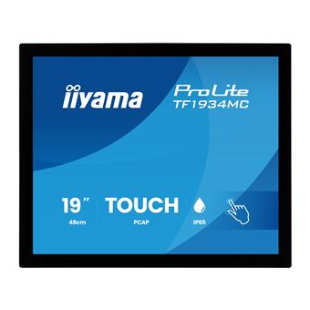 19" iiyama TF1934MC-B8X-SXGA,IPS,350cd,PCAP,IP65,O