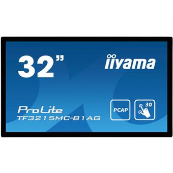 32" iiyama TF3215MC-B1AG: FullHD,capacitive, 500cd/m2, VGA, HDMI, černý