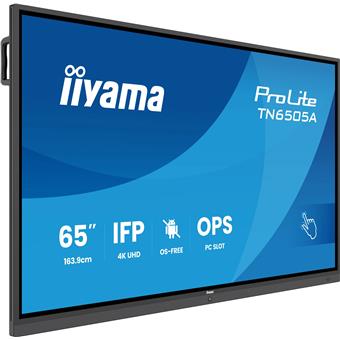 65" iiyama TN6505A-B1AG: IPS, 4K, no Android