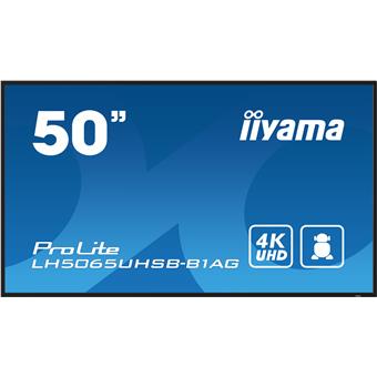 50" iiyama LH5065UHSB-B1AG:VA,4K UHD,Android,24/7