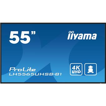 55" iiyama LH5565UHSB-B1: IPS,4K UHD,Android,24/7
