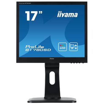 17" LCD iiyama Prolite B1780SD-B1 - 5ms,250cd/m2,1000:1,5:4,VGA,DVI,repro,pivot,výšk.nastav.,černý