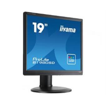 19" LCD iiyama Prolite B1980SD-B1 - 5ms,250cd/m2,1000:1,5:4,VGA,DVI,repro,pivot,výšk.nastav.,černý