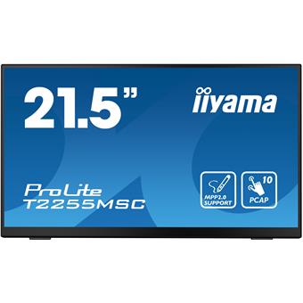 22" LCD iiyama T2255MSC-B1: PCAP, IPS, FHD, HDMI