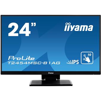 24" iiyama T2454MSC-B1AG - IPS,FullHD,5ms,250cd/m2, 1000:1,16:9,VGA,HDMI,repro.
