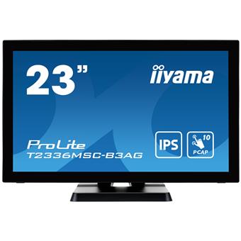 23" LCD iiyama T2336MSC-B3AG -multidotyk,kapacitní