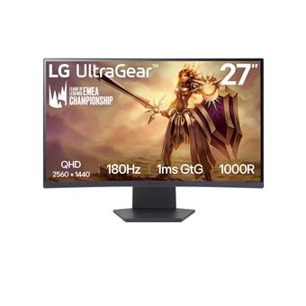 LG UltraGear/27GS60QC-B/27"/VA/QHD/180Hz/1ms/Black/2R