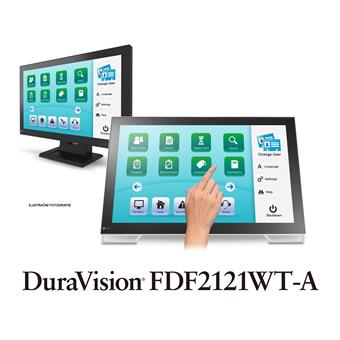 21" LED EIZO FDF2121-WT-FHD, USB, SAW, 10TP