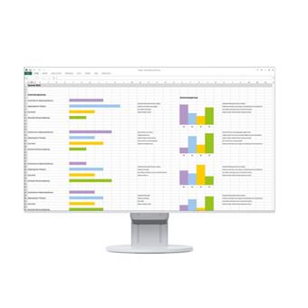 24" LED EIZO EV2451-FHD,IPS,HDMI,DP,USB,piv,rep,w