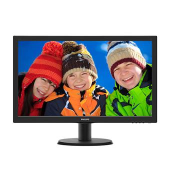 24" LED Philips 243V5LSB5-FHD,TFT,VGA,DVI