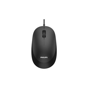Philips SPK7207BL/Kancelářská/Optická/1 200 DPI/Drátová USB/Černá