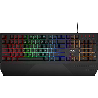 AOC GK200/Drátová USB/US layout/Černá