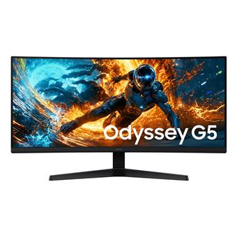 Samsung Odyssey G5/LS34HG552EUXEN/34"/VA/UWQHD/180Hz/1ms/Černá/2R