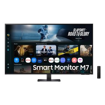 Samsung Smart Monitor/M70F/43"/VA/4K UHD/60Hz/4ms/Černá/2R