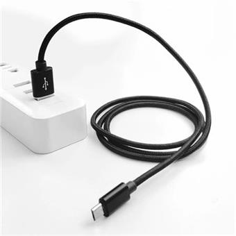 Crono kabel USB 2.0 - microUSB 1m, čený, standart
