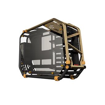 skříň In Win D-FRAME 2.0 black/gold + 1065W zdroj