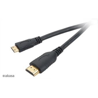 AKASA - mini HDMI na HDMI kabel s Ethernet 1,5 m