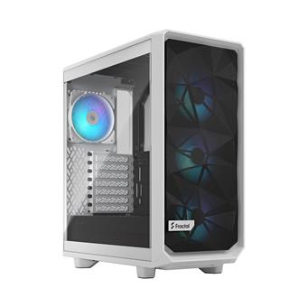 Fractal Design Meshify 2 Compact RGB White TG Clear Tint/Midi Tower/Transpar./Biela