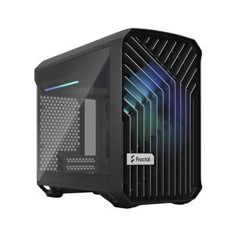 Fractal Design Torrent Nano RGB Black TG Light Tint/Micro Tower/Transpar./Čierna