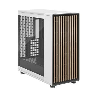 Fractal North XL/Midi Tower/Transpar./Biela