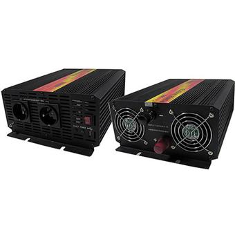 Menič napätia Carspa CAR2KU-12 12V/230V+USB 2000W, modifikovaná sínus