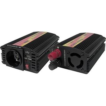 Menič napätia Carspa CAR300U-12 12V/230V+USB 300W, modifikovaná sínus