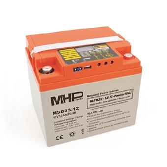 MHPower MSD20-12 Smart akumulátor VRLA-GEL 12V/20A