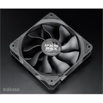 ventilátor Akasa - 12 cm APACHE black