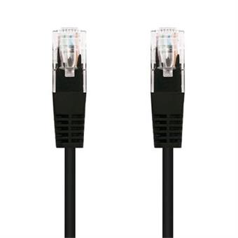 Kabel C-TECH patchcord Cat5e, UTP, černý, 0,5m