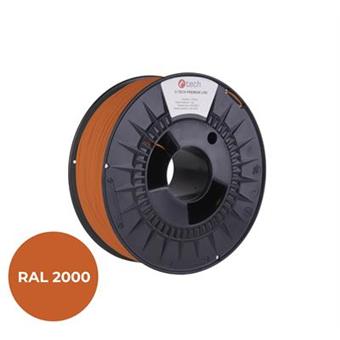 Filament C-TECH PREMIUM LINE, ASA, žltooranžová, RAL2000, 1,75mm, 1kg