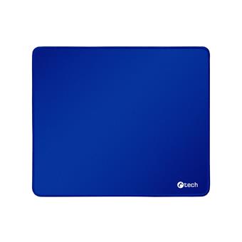Podložka pod myš C-TECH MP-01, modrá, 320x270x4mm, obšité okraje