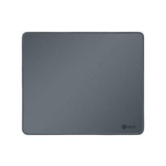 Podložka pod myš C-TECH MP-01, šedá, 320x270x4mm, obšité okraje