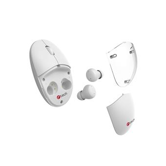 Myš s TWS sluchátky C-TECH WLM-21 Dual mode,